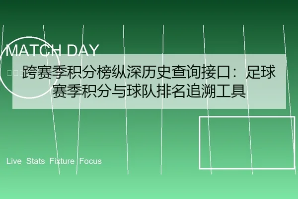 跨赛季积分榜纵深历史查询接口：足球赛季积分与球队排名追溯工具
